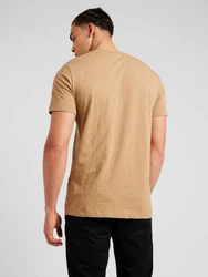 SELECTED HOMME T-Shirt SLHASPEN hellbraun