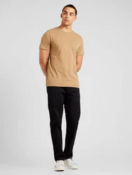 SELECTED HOMME T-Shirt SLHASPEN hellbraun