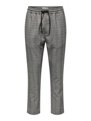 Only & Sons Hose LINUS grau/schwarz/weiß