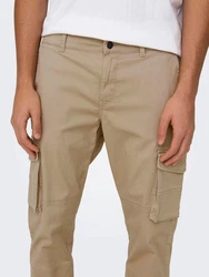 ONLY & SONS Cargohose Carter Khaki/Beige