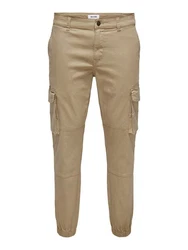 ONLY & SONS Cargohose Carter Khaki/Beige