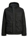 JACK & JONES Funktionsjacke Hike (1-St) schwarz / wei