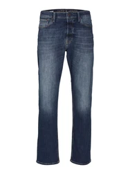 Jack & Jones Regular-fit Jeans JJIChris JJReed (1-tlg) Blau/Dunkelblau