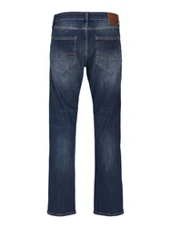 Jack & Jones Regular-fit Jeans JJIChris JJReed (1-tlg) Blau/Dunkelblau
