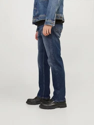 Jack & Jones Regular-fit Jeans JJIChris JJReed (1-tlg) Blau/Dunkelblau