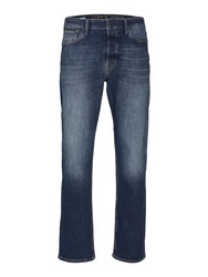 Jack & Jones Regular-fit Jeans JJIChris JJReed (1-tlg) Blau/Dunkelblau