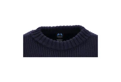 Blauer Peter Rundhalspullover Blau