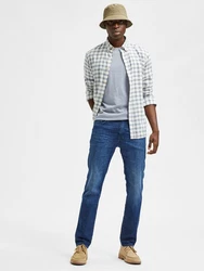 SELECTED HOMME Jeans Scott dunkelblau