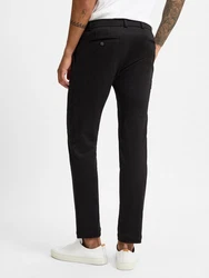 bugatti Chinos Schwarz/Dunkelgrau