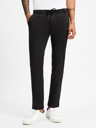 bugatti Chinos Schwarz/Dunkelgrau