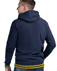 Lonsdale Kapuzensweatshirt Mamhead Dunkelblau/Blau/Gold