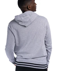 Lonsdale Kapuzensweatshirt Mamhead Grau/Hellgrau/Silber/Braun