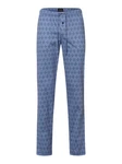 Hanro Pyjamahose Night & Day Blau/Hellblau/Grau