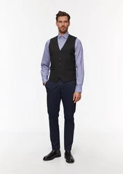s.Oliver BLACK LABEL Anzugweste s.O PURE schwarz