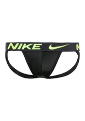 NIKE Underwear String JOCK STRAP 3PK Schwarz/Mischfarben/Dunkelblau/Blau/Hellblau