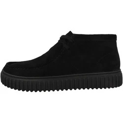 Clarks Torhill Hi Herren Sneaker schwarz