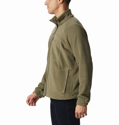 Columbia Fleecejacke Fast Trek II Full Zip Dunkelgrün/Khaki