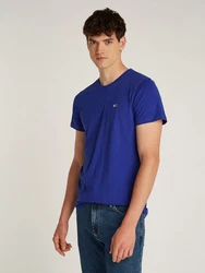 Tommy Jeans T-Shirt TJM XSLIM 2PACK JERSEY TEE Dunkelblau/Blau/Mischfarben/Lila/Schwarz