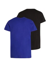 T-Shirt TJM XSLIM 2PACK JERSEY TEE EXT (Packung, 2-tlg) Markenstickerei