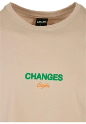 Cayler & Sons T-Shirt C&S Changes Tee (1-tlg) Khaki/Beige