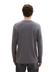 TOM TAILOR Langarmshirt mit Logo-Print 
