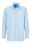OLYMP Businesshemd Luxor comfort fit Langarm Blau/Hellblau