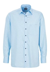 OLYMP Businesshemd Luxor comfort fit Langarm Blau/Hellblau