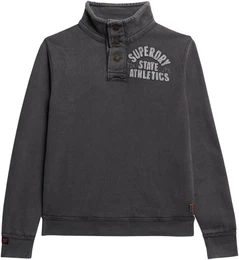 Sweatshirt Vintage Athletic Henley Jumper