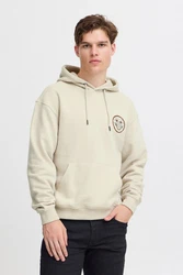 Blend Kapuzensweatshirt Sweatshirt Khaki/Beige/Creme