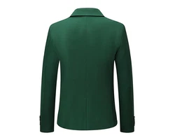 Allthemen Anzug Herrenanzug Slim Fit Hochzeitanzug für Männer Grün/Dunkelgrün