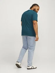 Jack & Jones T-Shirt JJECORP LOGO TEE PLAY SS O-N NOOS petrol/orange/wei