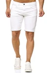 Indicode Shorts Kaden Jeans Weiß/Creme