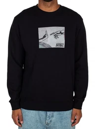 Sweatshirt - Pullover - Langarmshirt - H.I. Crewneck [black]