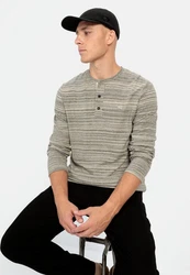 camel active Langarmshirt Henleyshirt 