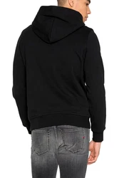Diesel Kapuzensweatshirt S-DIVISION Rot/Schwarz