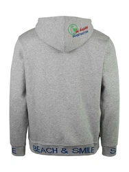 Schietwetter Kapuzenpullover Herren Hoodie Fernrohr Kalle Hellgrau/Grau/Silber/Mischfarben