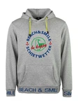 Schietwetter Kapuzenpullover Herren Hoodie Fernrohr Kalle Hellgrau/Grau/Silber/Mischfarben