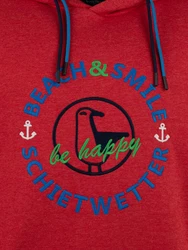 Schietwetter Kapuzenpullover Herren Hoodie Fernrohr Kalle 