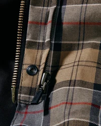 Barbour Jacke Beaufort Dunkelgrün/Schwarz/Dunkelblau