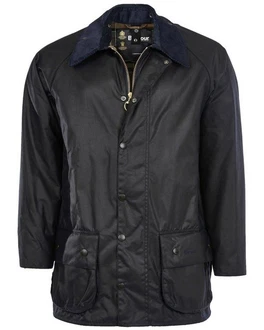 Barbour Jacke Beaufort Dunkelgrün/Schwarz/Dunkelblau