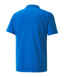 PUMA T-Shirt teamLIGA Sideline Polo Blau/Hellblau