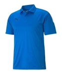 PUMA T-Shirt teamLIGA Sideline Polo Blau/Hellblau