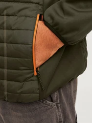 Jack & Jones PlusSize Steppjacke JJEMULTI QUILTED JACKET PS NOOS Dunkelgrün/Grün