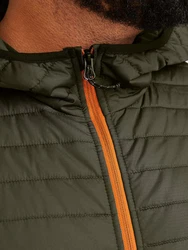 Jack & Jones PlusSize Steppjacke JJEMULTI QUILTED JACKET PS NOOS Dunkelgrün/Grün