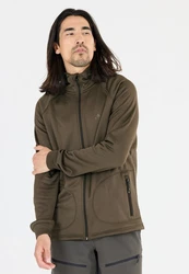 WHISTLER Fleecejacke Tracker mit Kapuze Dunkelgrün/Khaki
