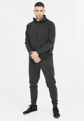 Virtus Sweatshirt Taro mit Kapuze Dunkelgrau/Schwarz/Grau