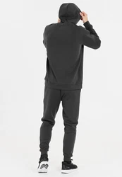 Virtus Sweatshirt Taro mit Kapuze Dunkelgrau/Schwarz/Grau