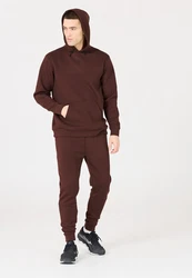Virtus Sweatshirt Taro mit Kapuze Dunkelrot/Braun/Bordeaux/Rot