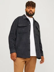 Jack & Jones Langarmhemd JJEBradley Ollie (1-tlg) schwarz