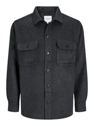 Jack & Jones Langarmhemd JJEBradley Ollie (1-tlg) schwarz